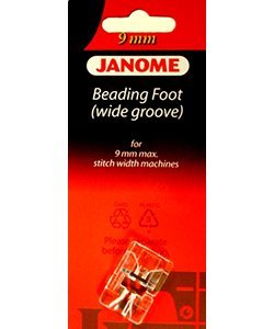 JANOME BEADING FOOT (WIDE) 9MM