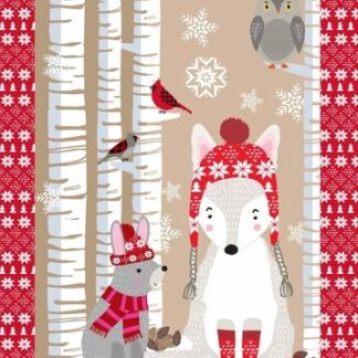 QUILT KIT SNOW DELIGHTFUL PANEL