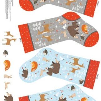 QUILT KIT WINTERLAND STOCKING PANEL KIT