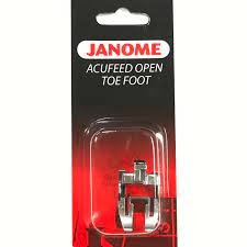 JANOME ACUFEED OPEN TOE FOOT