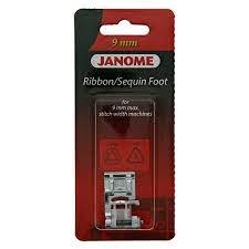 JANOME RIBBON/SEQUIN FOOT 9MM