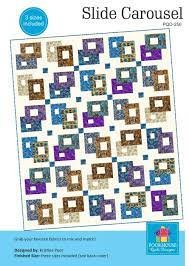 SLIDE CAROUSEL QUILT PATTERN by Poorhouse Quilt Designs