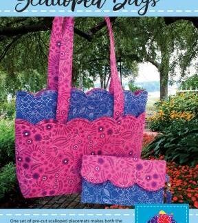 SCALLOPED BAGS by Poorhouse Quilt Designs