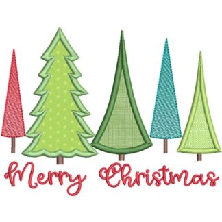 MACHINE EMBROIDERY CHRISTMAS APPLIQUE