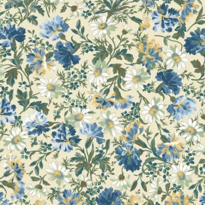 MAYWOOD STUDIOS WILLOUGHBY CREAM MAIN FLORAL