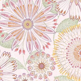 HENRY GLASS FLORA DORA 108" WIDE BACKING BLUSH
