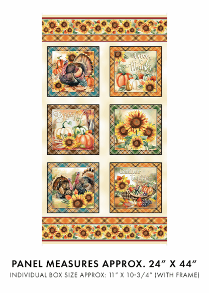 BENARTEX - GIVE THANKS PANEL MULTI