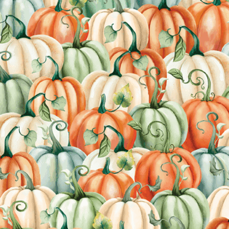 BENARTEX - GIVE THANKS PLENTIFUL PUMPKINS MULTI