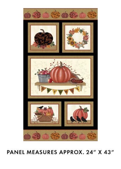 BENARTEX -HARVEST GATHERING PANEL WHEAT MULTI