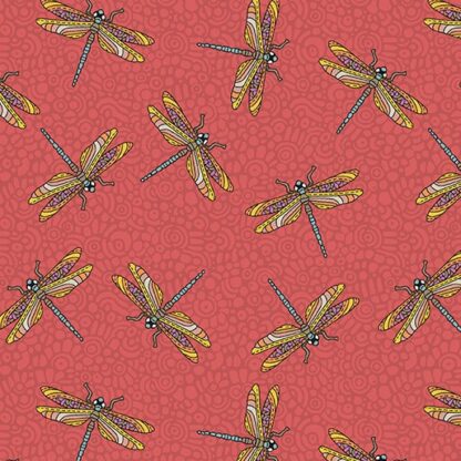 BENARTEX - SMALL WONDERS DRAGONFLY WONDER PERSIMMON