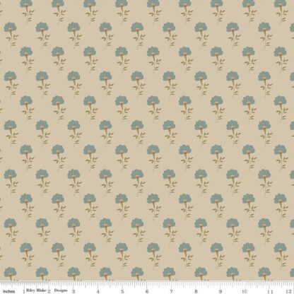 RILEY BLAKE - THREADS OF GRACE FLORA TAUPE