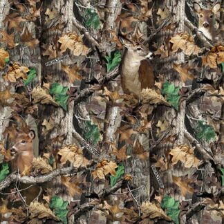 BENARTEX -REALTREE WOODS DEER IN CAMO FLEECE