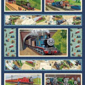 THOMAS & FRIENDS 80TH ANNIVERSARY PANEL 36 X 43