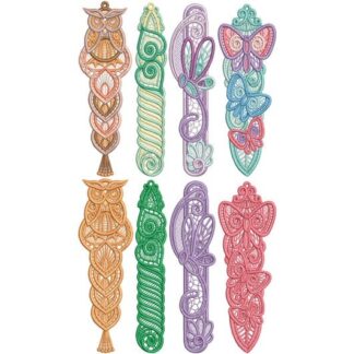 Free Standing Spring Lace Book Mark