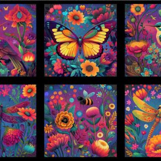 LUMINOUS HAVEN PANEL DK BLUE 24 X 44