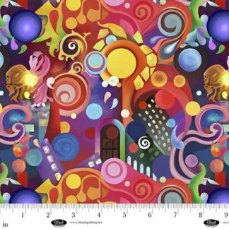 METRO MIRAGE MIXEDD SHAPE PATTERNS ORANGE