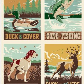 RILEY BLAKE - PLAID VENTURE CLUB PLAIDS ADVENT 36 X 43-1/2