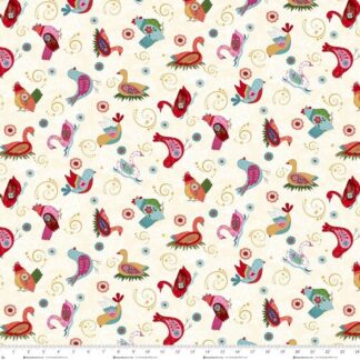 HENRY GLASS - SCANDINAVIAN CREAM MULTI