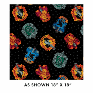 HARRY POTTER HOUSE CRESTS 108" WIDE