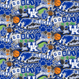 NCAA KENTUCKY DOODLE ALLOVER