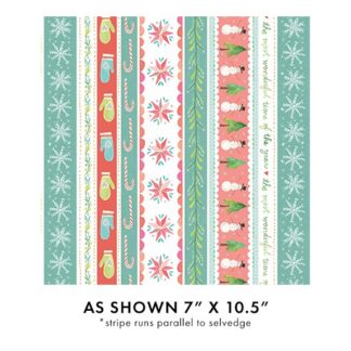 BENARTEX -MAGICAL SEASON PAINTERLY STRIPE MULTI