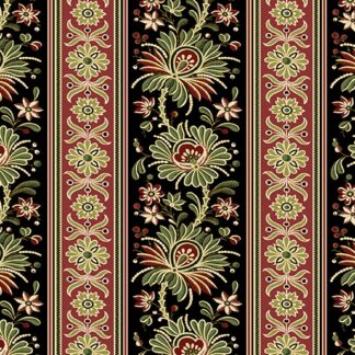 BENARTEX - CHRISTMAS AT HOME KENNA STRIPE BLACK