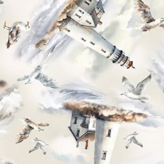 BENARTEX-COASTAL ESCAPE LIGHTHOUSES NEUTRAL