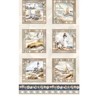 BENARTEX-COASTAL ESCAPE PANEL NEUTRAL