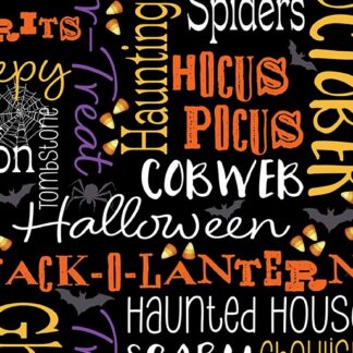 BENARTEX - GHOSTLY SOIREE GHOSTLY WORDS BLACK