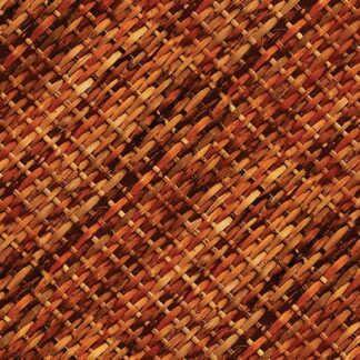 BENARTEX - HARVEST BEAUTY BASKETWEAVE RUSSET 44x45" 100% Cotton