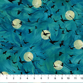 NORTHCOTT RAVENS CALL FLYING RAVENS TEAL
