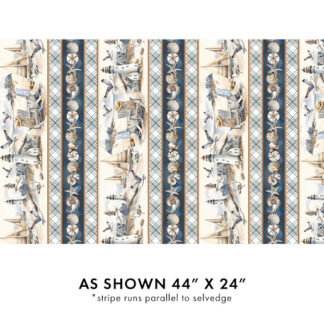 BENARTEX - COASTAL ESCAPE MARITIME STRIPE NEUTRAL
