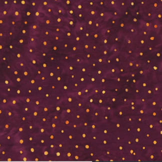 CHARM MINI DOTS PLUM BATIK COTTON