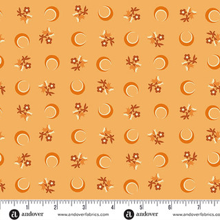 ANDOVER NIGHTFALL FLOWER MOON ORANGE