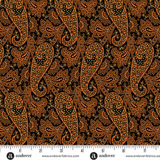 ANDOVER NIGHTFALL PAISLEY BLACK