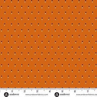 ANDOVER NIGHTFALL SHADOW DOT ORANGE