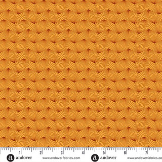 ANDOVER NIGHTFALL ZIG ZAG ORANGE