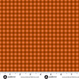 ANDOVER HARVEST HOME BY AMY LATTA COZY PLAID OCHRE