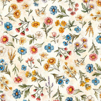 LIL FARMERS FLORAL TOSS OATMEAL