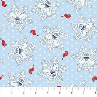 NORTHCOTT RUDOLPH THE RED NOSED REINDEER BUMBLE LT BLUE