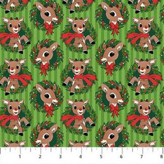 NORTHCOTT RUDOLPH THE RED NOSED REINDEER RUDOLPH WREATH