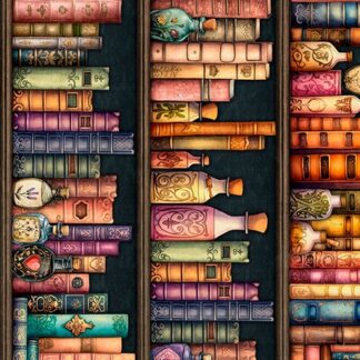 WITCHYPOO BOOKSHELF STRIPE