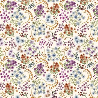WHITE OWL GROWING IN COLOR SMALL FLORAL CREAM