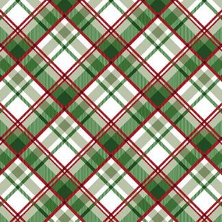 BENARTEX HEARTLAND HOLIDAY PLAID GREEN