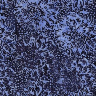 ISLAND BATIKS DAHLIA PURPLE PANSY