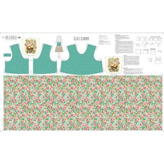 QT FLORA & THE FOX GIRLS JUMPER PATTERN MULTI