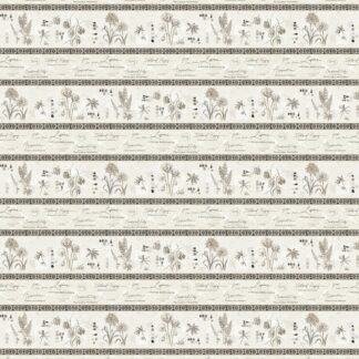 WHITE OWL BOTANICAL SKETCHBOOK BORDER STRIPE MULTI